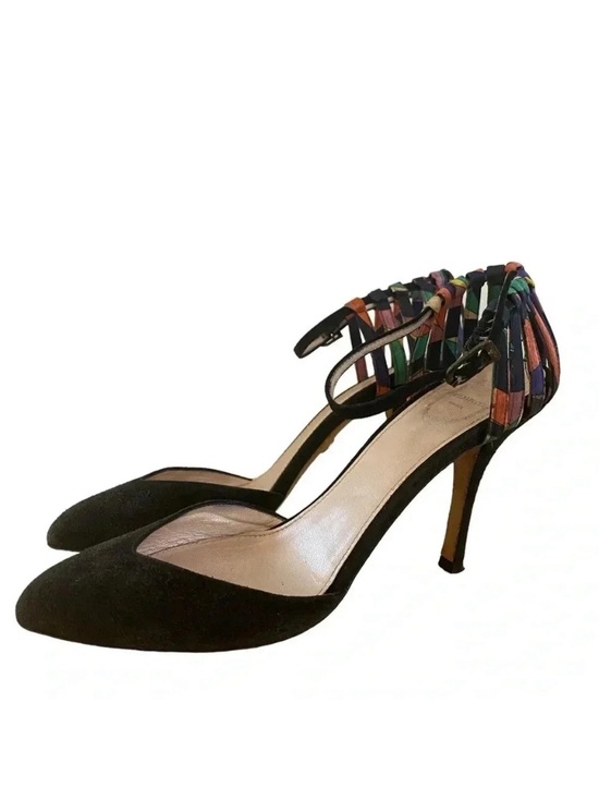 Emilio Pucci Shoes - Emilio Pucci Womens Suede Stiletto Heels